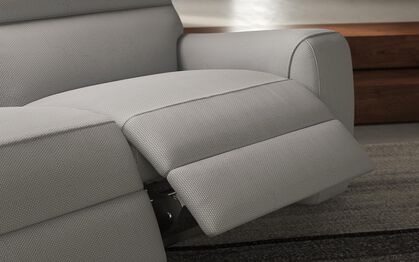 Lugo 3 Seater Power Recliner, MACADAMIA GREEN BOTTLE 635 Lugo 3 Seater Power Recliner | Lugo Sofa Range | ScS