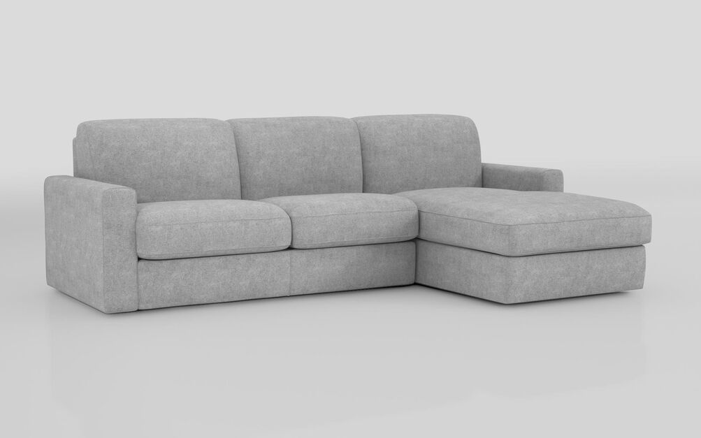 Barete Large Arm 4 Seater Sofa Bed with Right Hand Facing Large Lounger | Barete Sofa Range | ScS