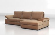 Casalgrande 4 Seater Sofa with Right Hand Facing Lounger, DALIA-YELLOW-130 Casalgrande 4 Seater Sofa with Right Hand Facing Lounger | Casalgrande Sofa Range | ScS