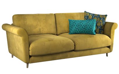 LLB Carnaby Fabric 3 Seater Sofa | LLB Carnaby Sofa Range | ScS