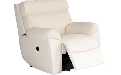 Living Cloud Fabric Power Recliner Chair | Cloud Sofa Range | ScS