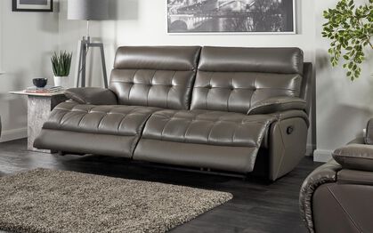 La Z Boy Knoxville 3 Seater Manual, Lazy Boy Leather Sofa Recliners