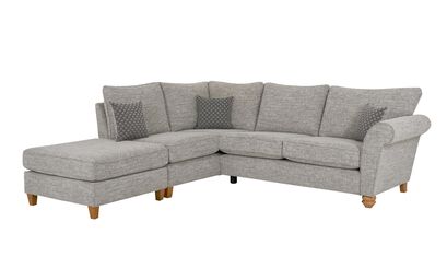Aurora Fabric 1 Corner 2 Left Hand Facing Chaise Standard Back Sofa | Aurora Sofa Range | ScS
