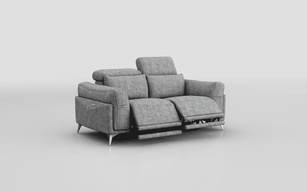 Gattolino 2 Seater Power Recliner Sofa with Manual Head Tilt | Gattolino Sofa Range | ScS
