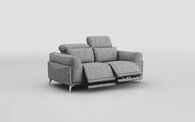 Gattolino 2 Seater Power Recliner Sofa with Manual Head Tilt, AZALEA-PINK-440 Gattolino 2 Seater Power Recliner Sofa with Manual Head Tilt | Gattolino Sofa Range | ScS