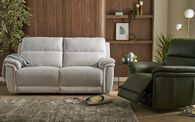 Maer 3 Seater Manual Recliner Sofa, MACADAMIA-COGNAC-AMBER-753 Maer 3 Seater Manual Recliner Sofa | Maer Sofa Range | ScS