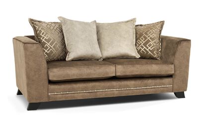 Living Majestic Fabric 3 Seater Sofa Scatter Back | Majestic Sofa Range | ScS