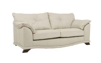 Living Sammy Leather 3 Seater Sofa | Sammy Sofa Range | ScS