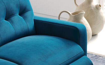 Ruffio Power Recliner Chair, CAMELIA-TAUPE-865 Ruffio Power Recliner Chair | Ruffio Sofa Range | ScS