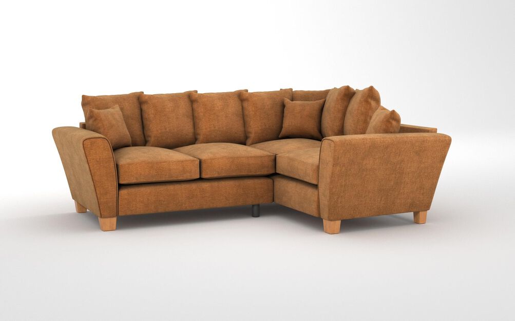 Tenbury 2 Corner 1 Scatter Back Sofa, DALIA YELLOW 130 Tenbury 2 Corner 1 Scatter Back Sofa | Tenbury Sofa Range | ScS