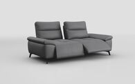 Pavirana 2 Seater Sofa with Power Sliding Backrest & Power Footrest, CAMELIA-ANTHRACITE-850 Pavirana 2 Seater Sofa with Power Sliding Backrest & Power Footrest | Pavirana Sofa Range | ScS