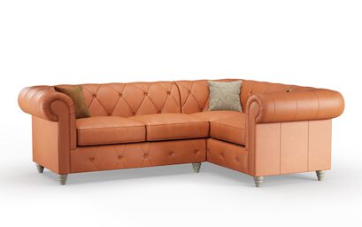 Living Melrose Leather 2 Corner 1 | Melrose Sofa Range | ScS
