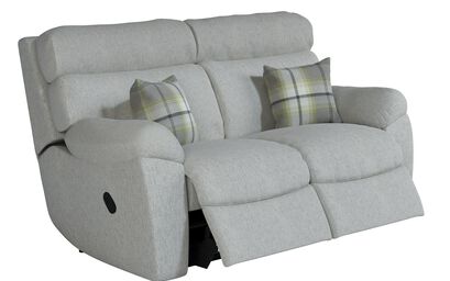 Living Cloud Fabric 2 Seater Manual Recliner Sofa | Cloud Sofa Range | ScS