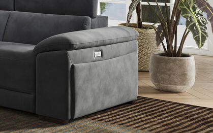 Mesola Armchair with Manual Head Tilt, CAMELIA-TAUPE-865 Mesola Armchair with Manual Head Tilt | Mesola Sofa Range | ScS