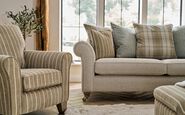 Inspire Kirkby Fabric Grand Sofa Scatter Back Inspire Kirkby Fabric Grand Sofa Scatter Back