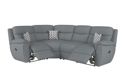 Living Ashton Fabric 1 Corner 2 Manual Recliner Sofa | Ashton Sofa Range | ScS