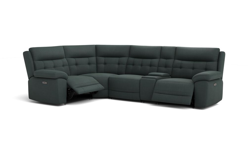 Belford 1 Corner 3 Power Recliner Sofa with Console | Belford Sofa Range | ScS