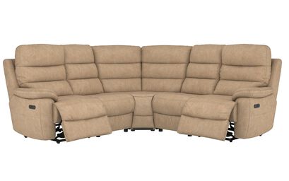 Living Griffin 2 Corner 2 Power Sofa with Head Tilt | Griffin Sofa Range | ScS