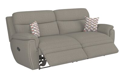 Living Ashton Fabric 3 Seater Manual Recliner Sofa | Ashton Sofa Range | ScS