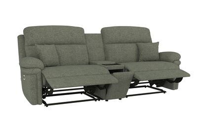 La-Z-Boy Toledo Fabric 3 Seater Power Recliner Sofa with Tech Console | La-Z-Boy Toledo Sofa Range | ScS