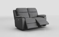 Calboli 2 Seater Power Recliner Sofa, CAMELIA-ANTHRACITE-850 Calboli 2 Seater Power Recliner Sofa | Calboli Sofa Range | ScS
