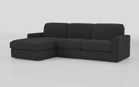 Barete Large Arm 4 Seater Sofa Bed with Left Hand Facing Large Lounger | Barete Sofa Range | ScS