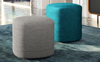 Ozzano Large Footstool, CAMELIA-TAUPE-865 Ozzano Large Footstool | Ozzano Sofa Range | ScS