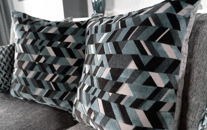 Kadie Fabric Large Twister Footstool,  Kadie Fabric Large Twister Footstool | Kadie Sofa Range | ScS