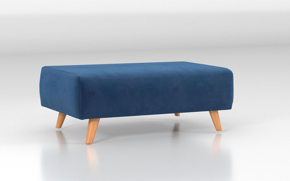 Edale Accent Footstool, ONTANO BLUE 540 Edale Accent Footstool | Edale Sofa Range | ScS