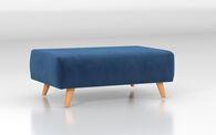 Edale Accent Footstool, ONTANO BLUE 540 Edale Accent Footstool | Edale Sofa Range | ScS