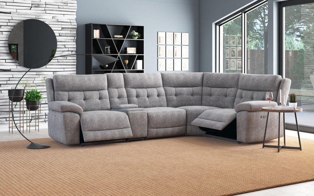 Belford 3 Corner 1 Power Sofa with Console & Headtilt | Belford Sofa Range | ScS