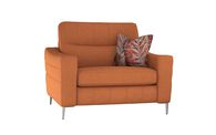 Paradiso Fabric Snuggle Chair, SUAVE COLLECTION TERRACOTTA Paradiso Fabric Snuggle Chair | Paradiso Sofa Range | ScS