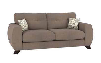 Living Aspen Fabric 4 Seater Standard Back Sofa | Aspen Sofa Range | ScS