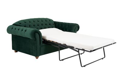 Clover Velvet Love Chair Bed | Clover Sofa Range | ScS