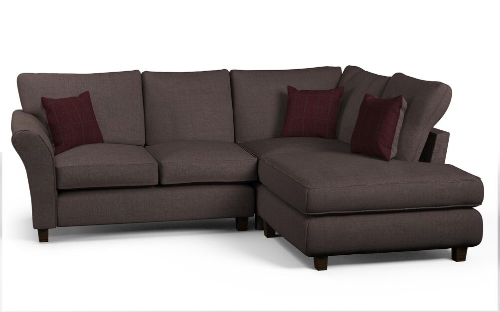 Hugo Fabric 3 Corner 1 Right Hand Facing Chaise Standard Back Sofa | Hugo Sofa Range | ScS