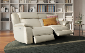 Leather sofas