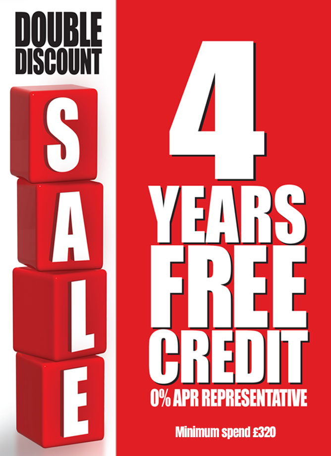 4 Years Interest Free Credit Available on All Flooring