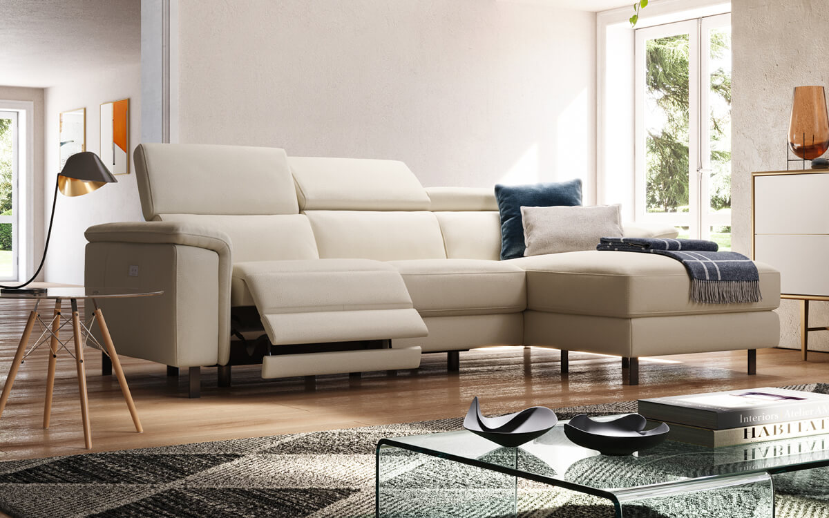 Leather sofas