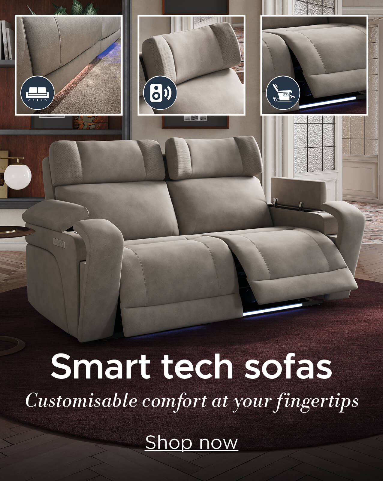 Smart Tech Sofas